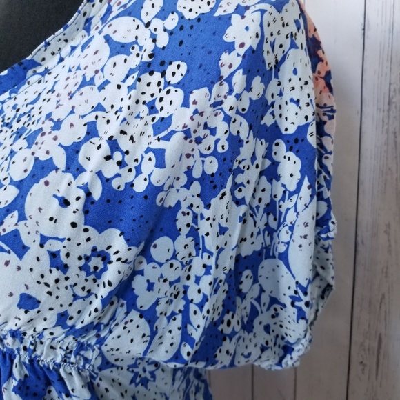 ⬇️🌹Cabi (XS)Style 891 Blue/Orange Ombre Tunic Top - Picture 7 of 8